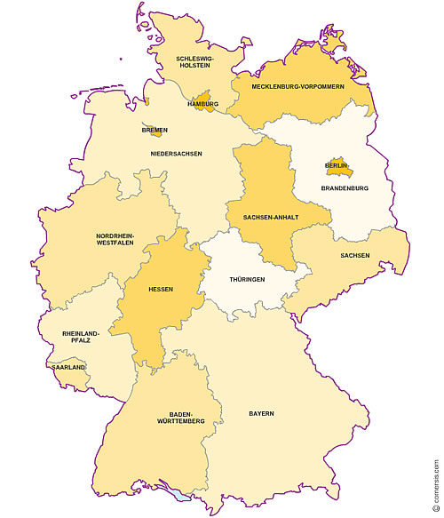 Germany Map States
