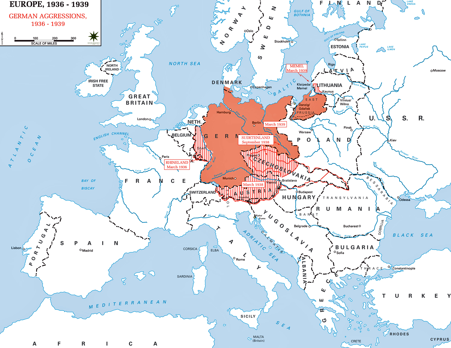 Germany Map Ww2