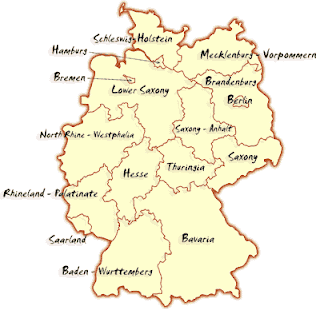 Germany Places To Visit Map