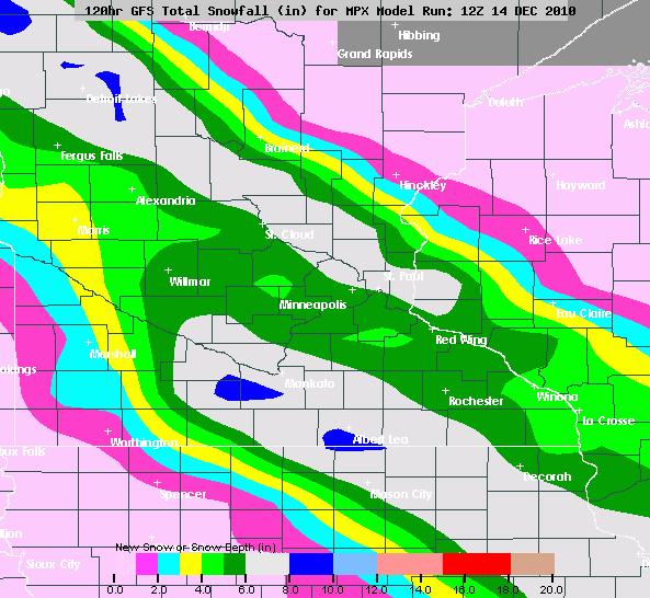 Gfs Model Forecast Snow