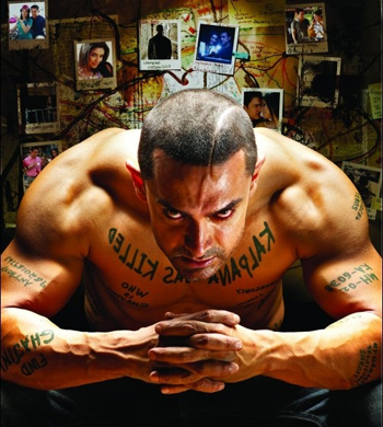 Ghajini Tamil Poster