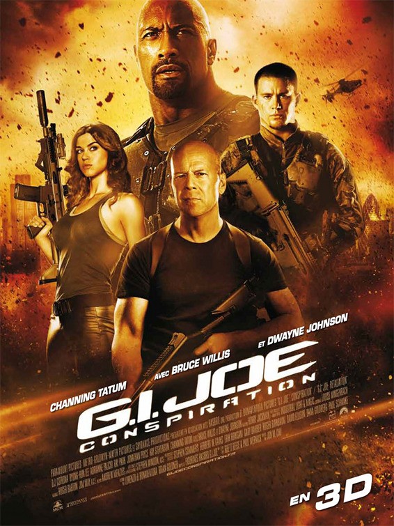 Gi Joe Retaliation Poster English