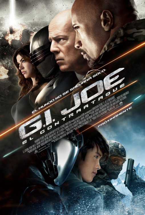 Gi Joe Retaliation Poster English