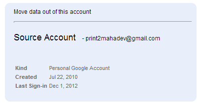 Gmail Account Created Date