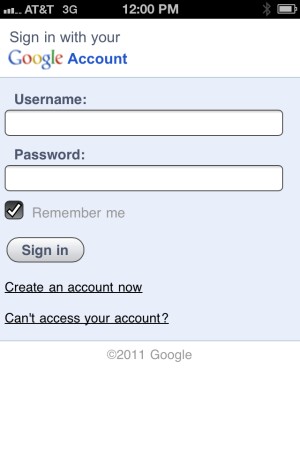 Gmail Account Login Name