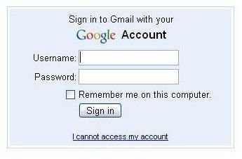 Gmail Account Login Problem