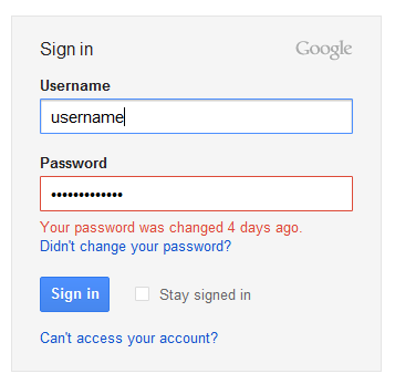 Gmail Login Password Google