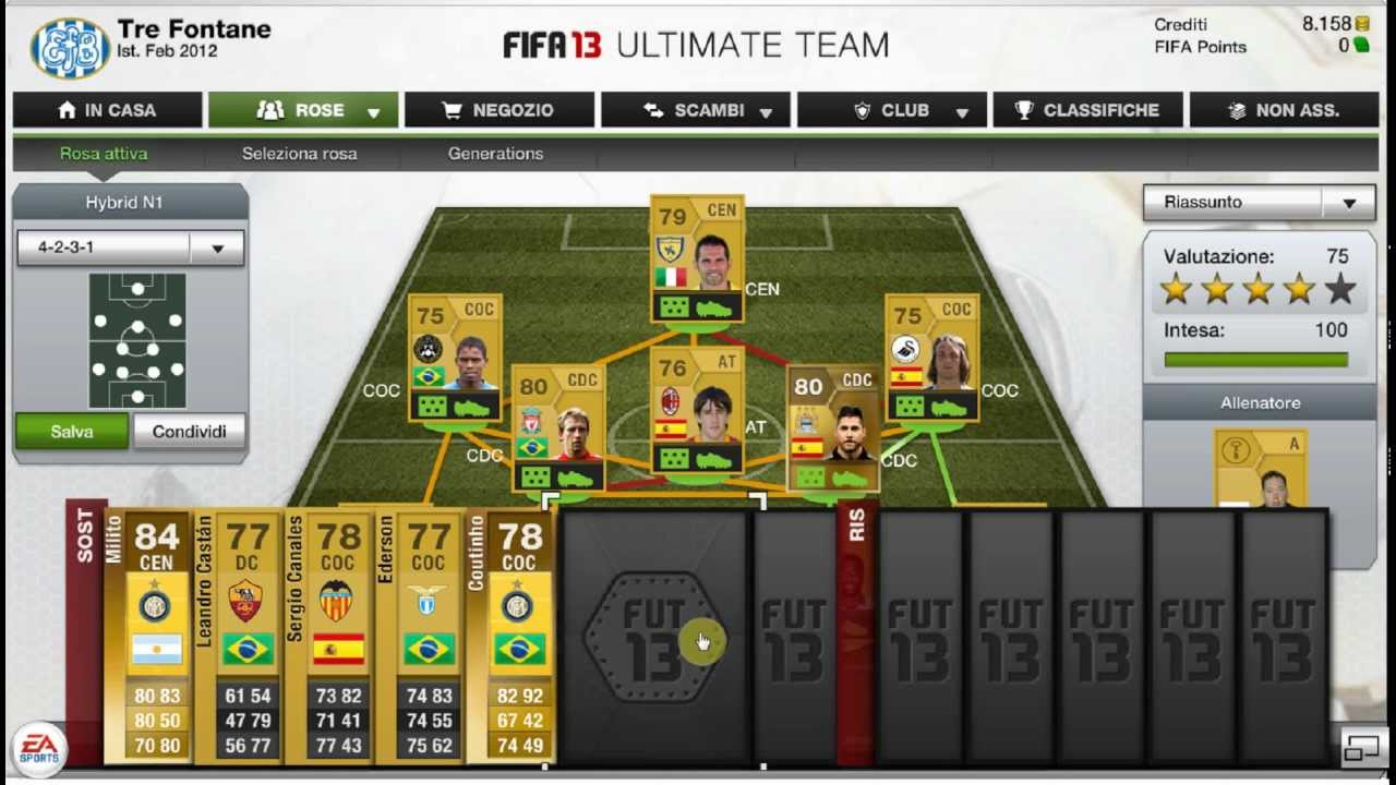 Good Fut 13 Teams For 20k