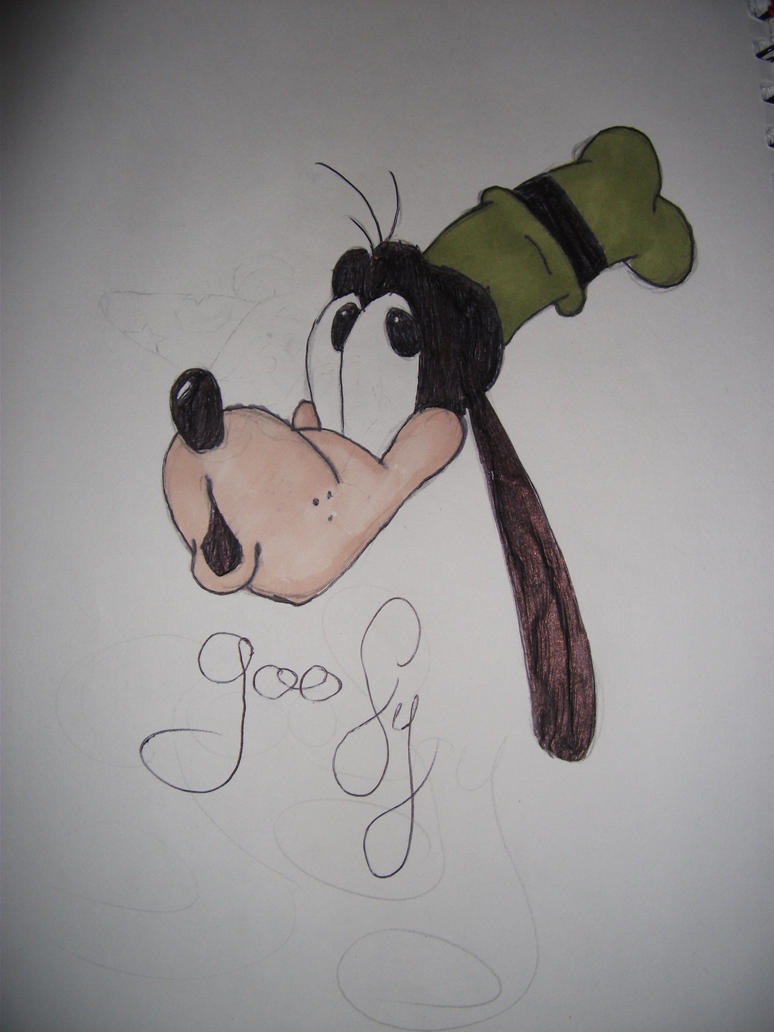Goofy Disney Sketch