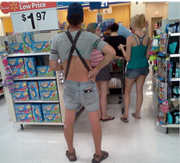 Goofy People At Walmart