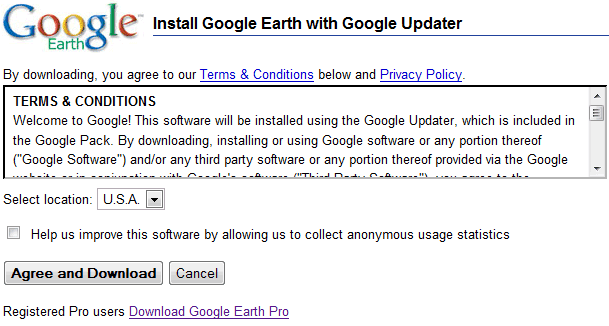 Google Earth Download For Macbook