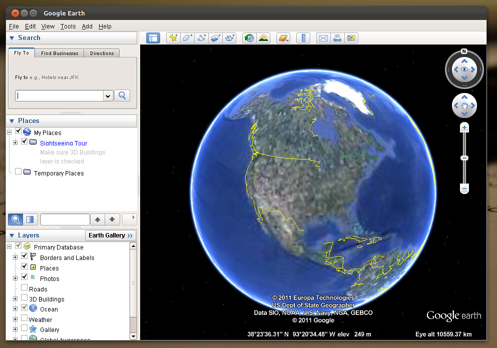 Google Earth Download Free 2011 For Windows 7 32 Bit