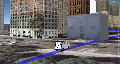 Google Maps Car Simulator