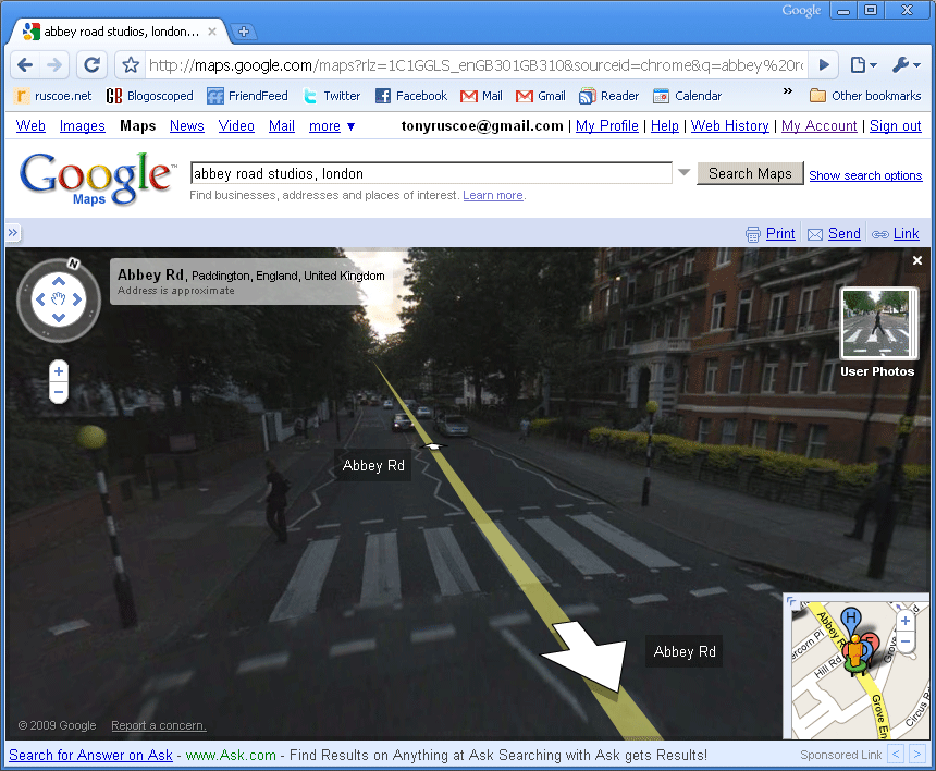 Google Maps Street View Uk