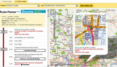 Google Maps Uk Route Planner