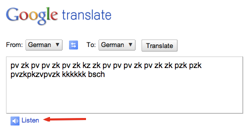 Google Translate Beatbox Commercial