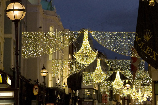 Grafton Street Dublin Christmas Lights