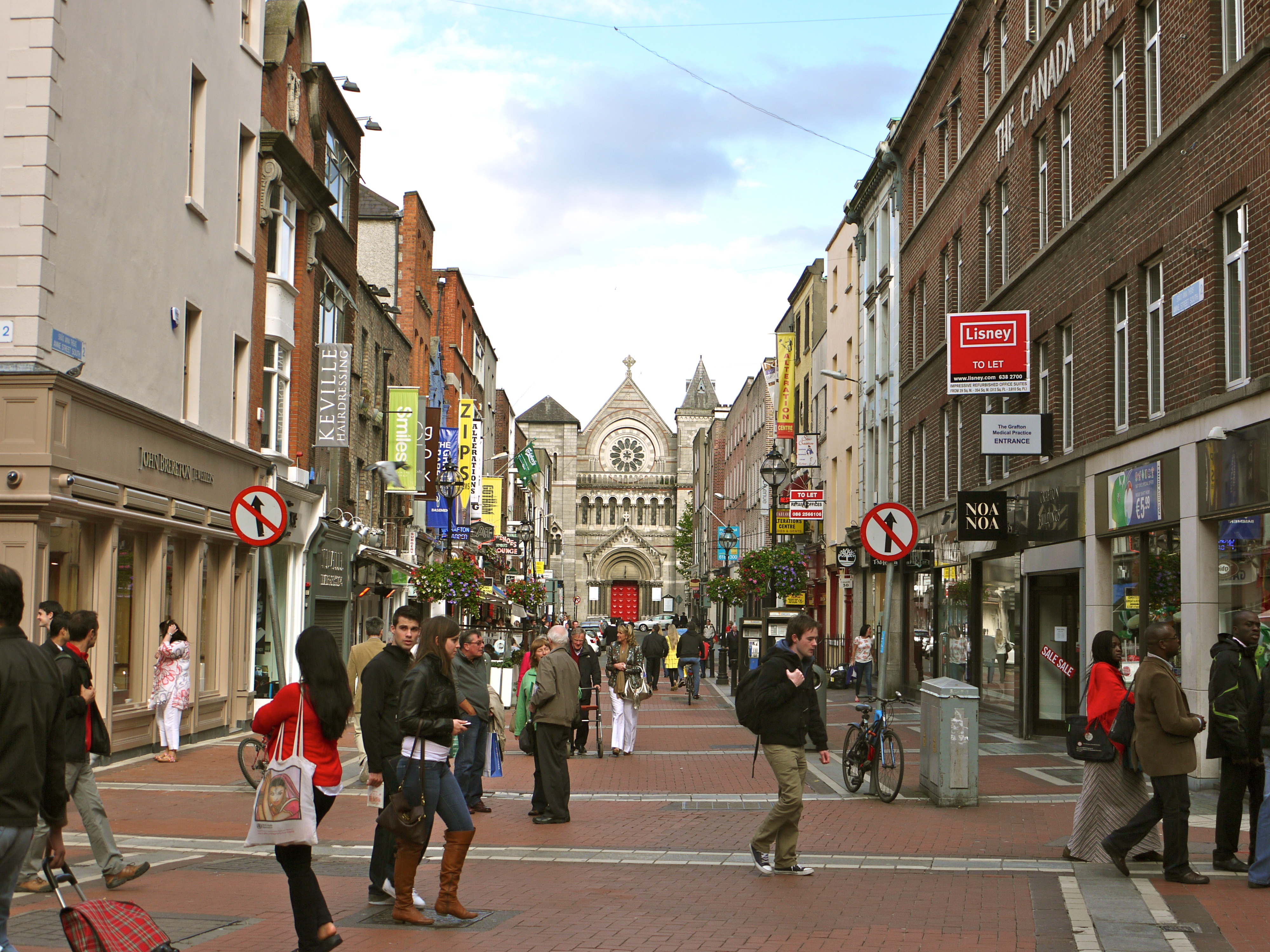 Grafton Street Dublin Map