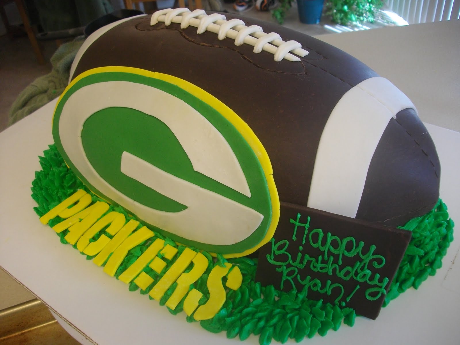 Green Bay Packers Cake