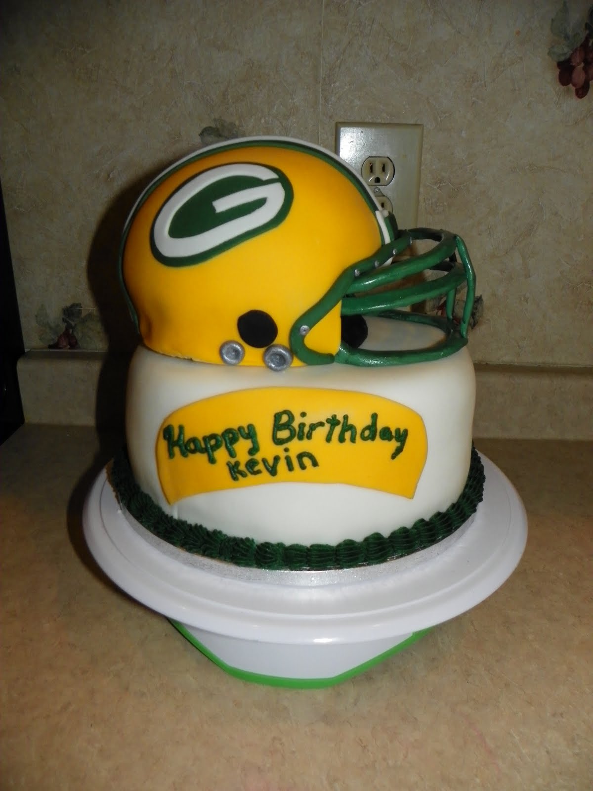 Green Bay Packers Cake