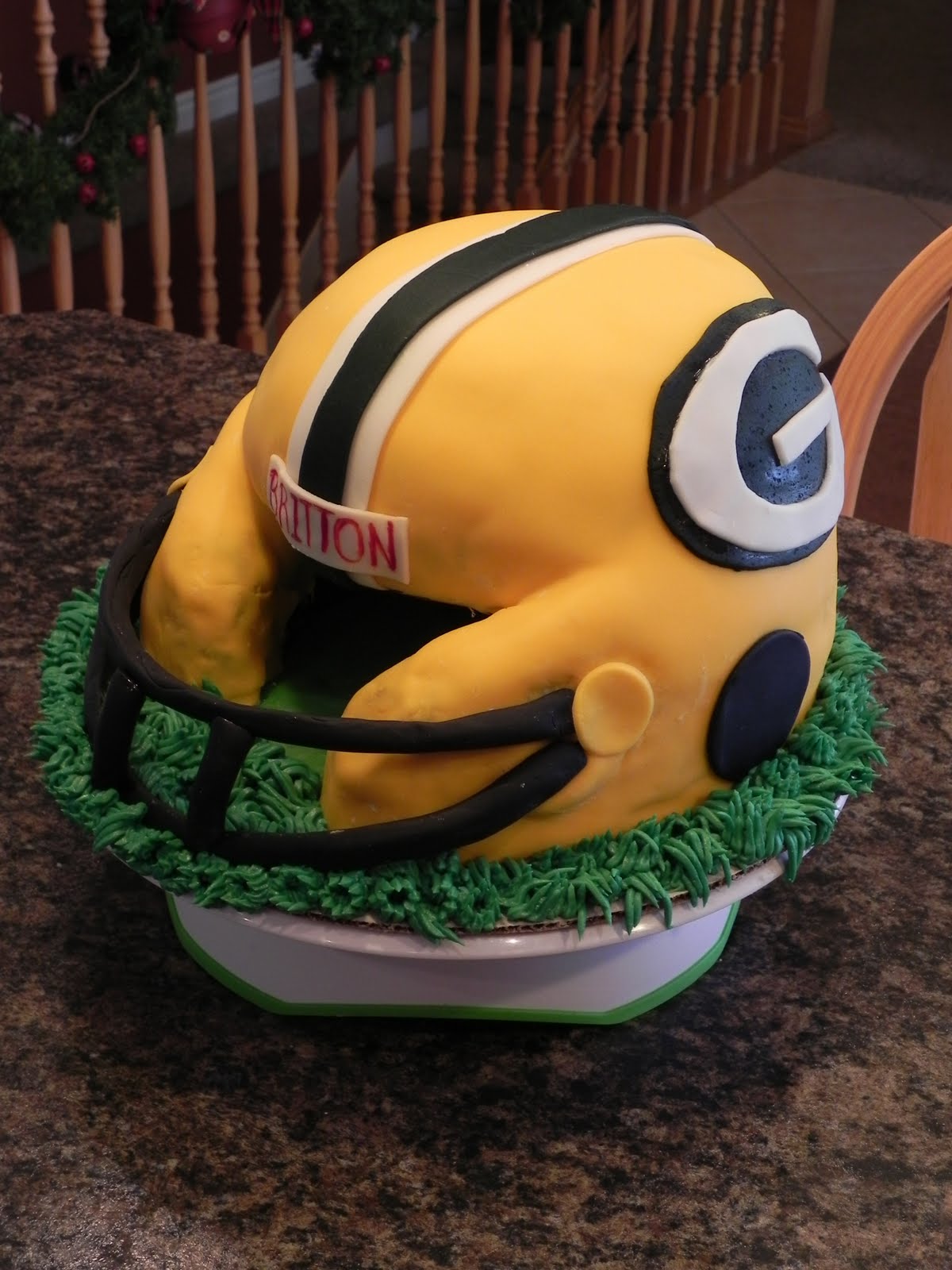 Green Bay Packers Cake