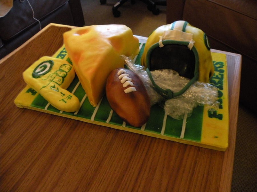 Green Bay Packers Cake