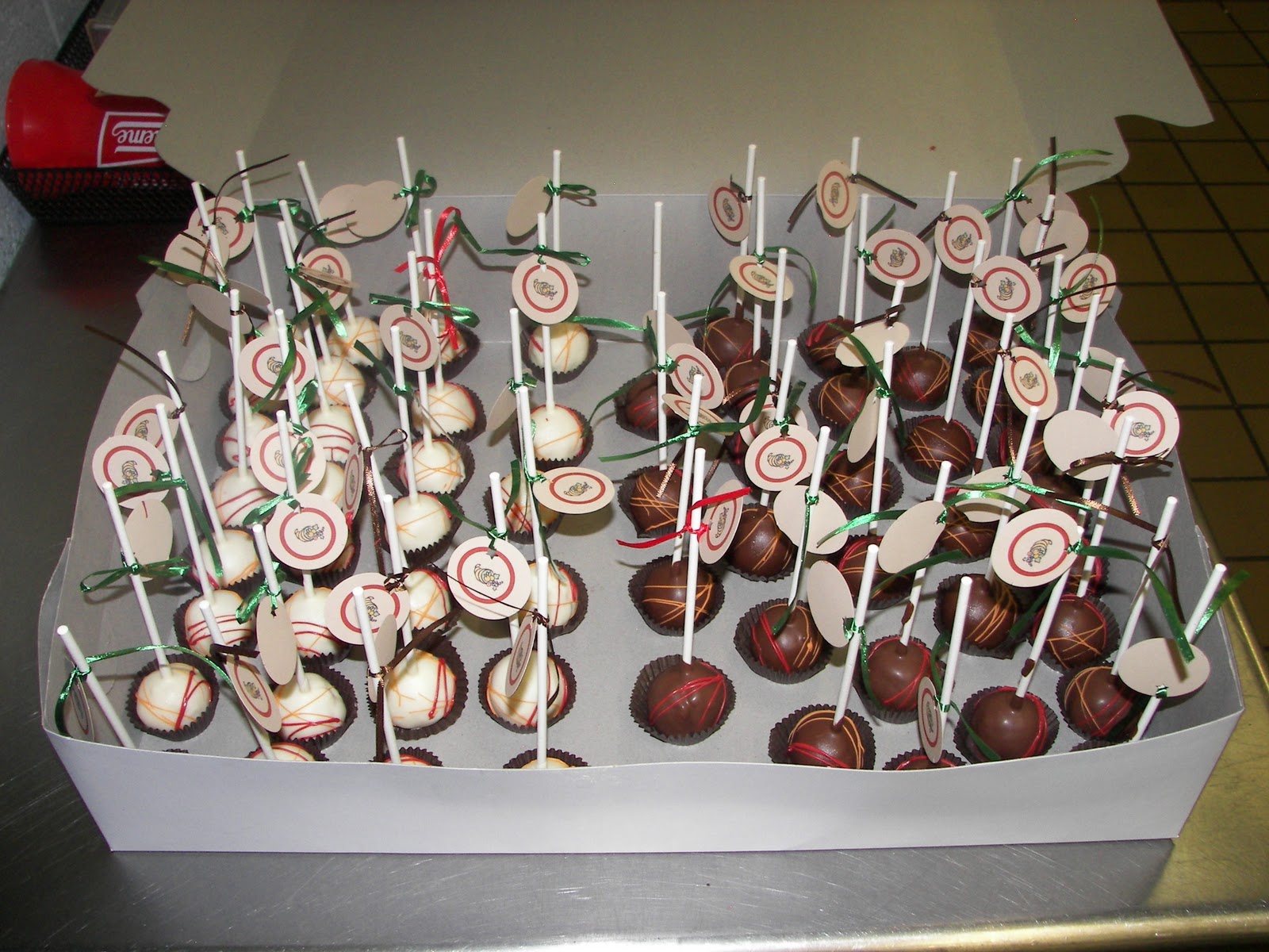 Green Bay Packers Cake Pops