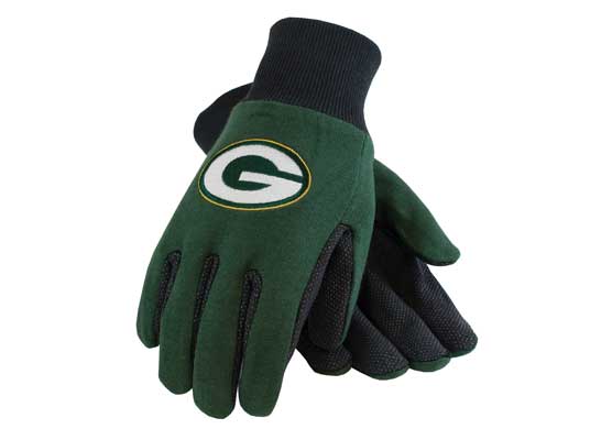 Green Bay Packers Logo Gloves