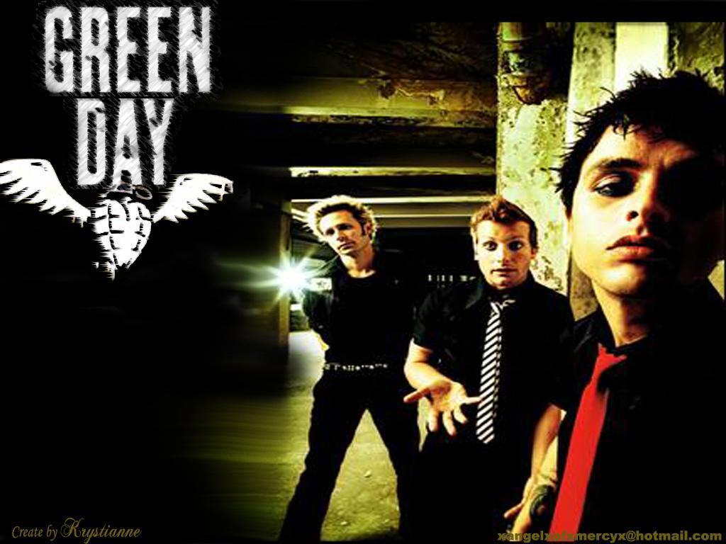 Green Day Logo Wallpaper