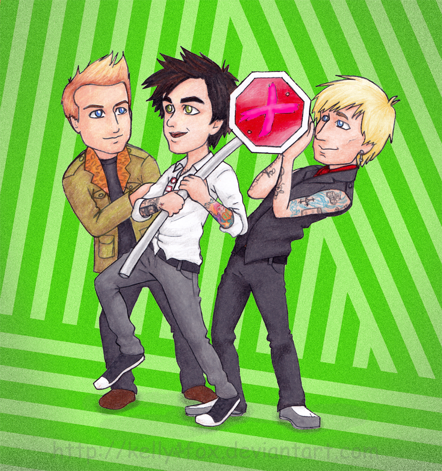 Green Day Uno Background
