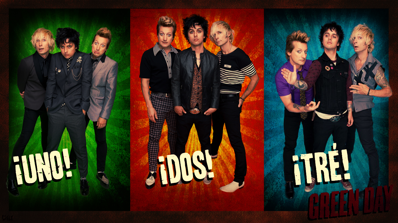 Green Day Uno Dos Tre Wallpaper