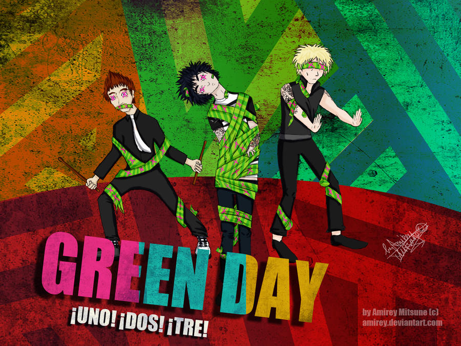Green Day Uno Dos Tre Wallpaper