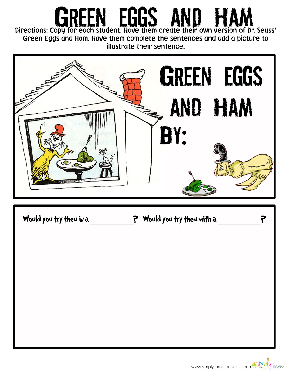 Green Eggs And Ham Book Text