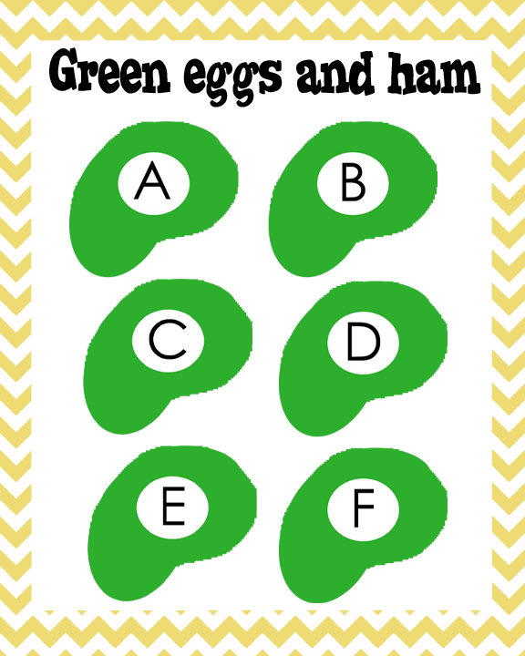 Green Eggs And Ham Clip Art