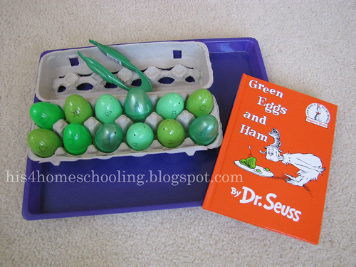 Green Eggs And Ham Craft Preschool