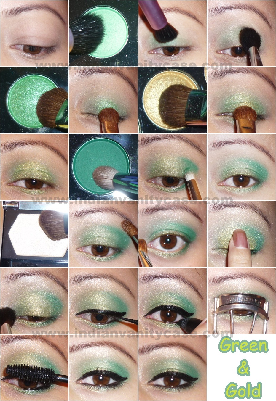 Green Eyes Makeup Tutorial