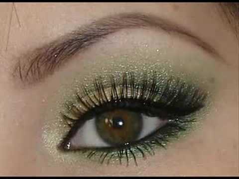 Green Eyeshadow Makeup Tutorial