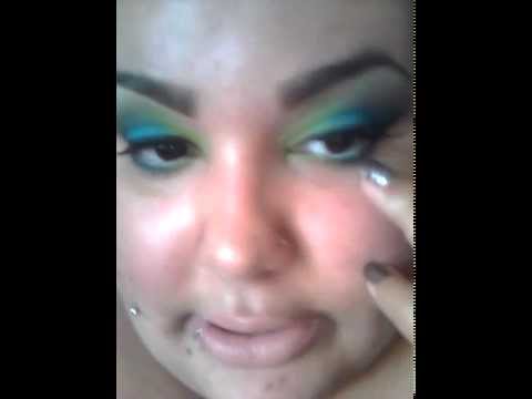 Green Eyeshadow Makeup Tutorial