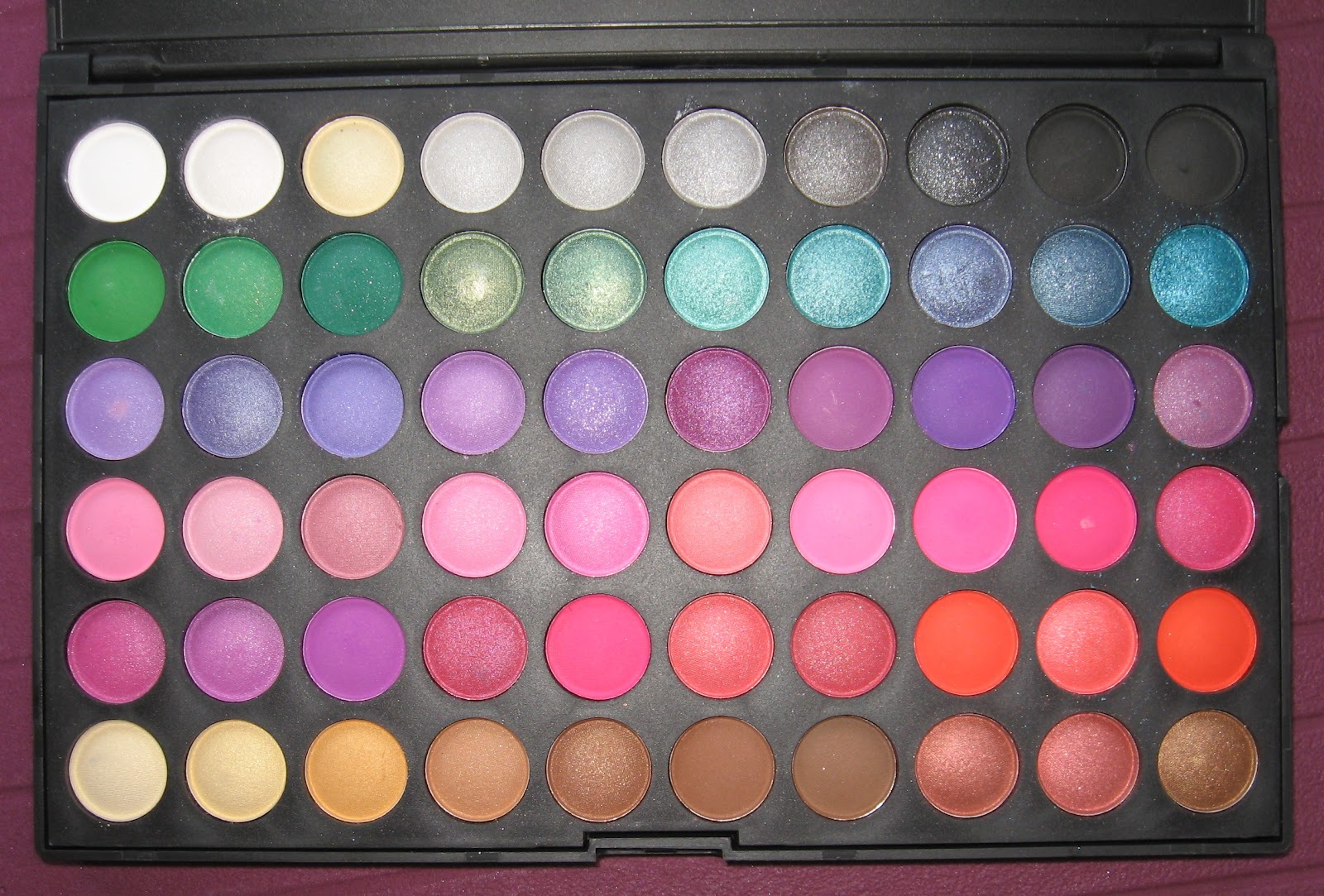 Green Eyeshadow Palette