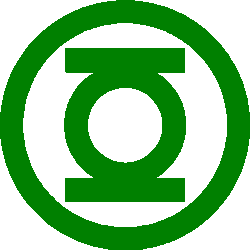 Green Lantern Logo Black And White