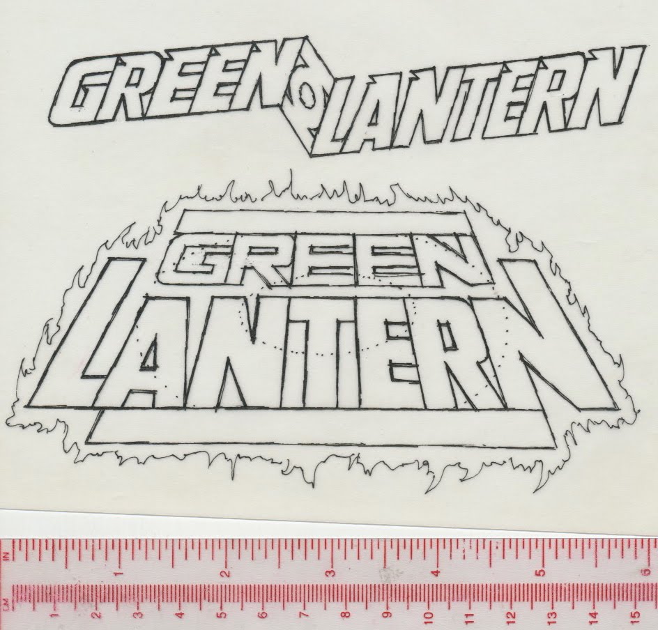 Green Lantern Logo Outline