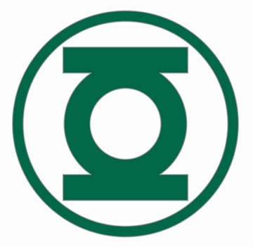 Green Lantern Logo Tattoo