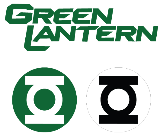 Green Lantern Logo Vector
