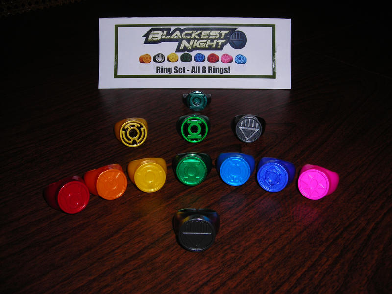 Green Lantern Ring Colors