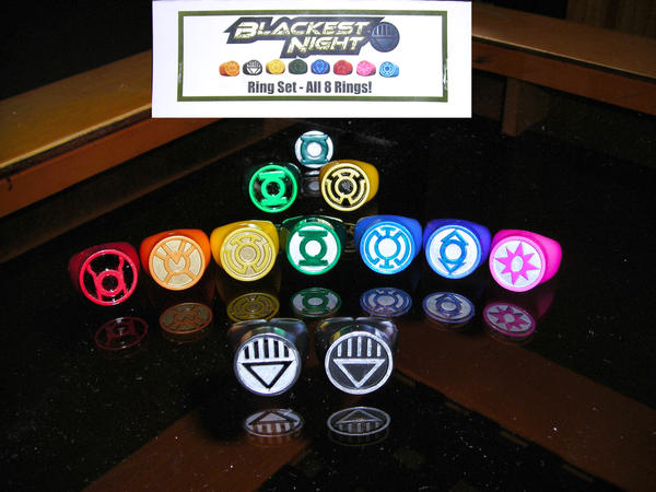 Green Lantern Ring Colors