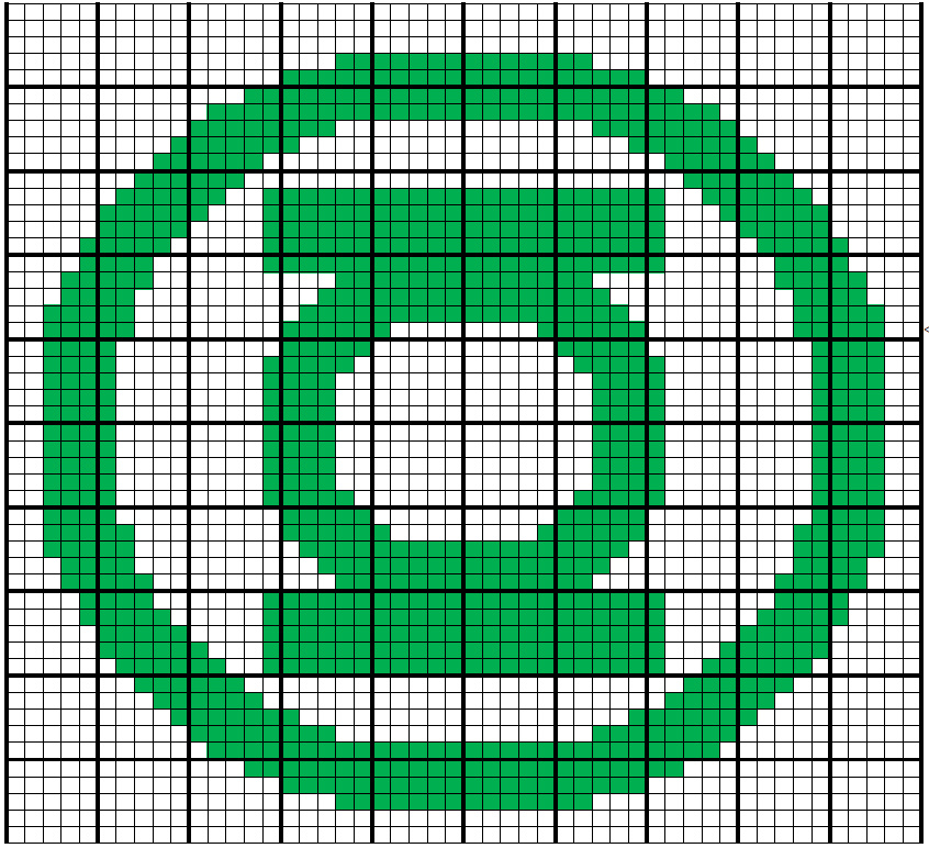 Green Lantern Symbol Stencil