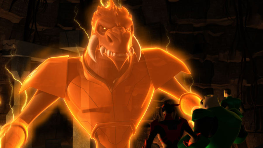 Green Lantern The Animated Series Orange Lantern