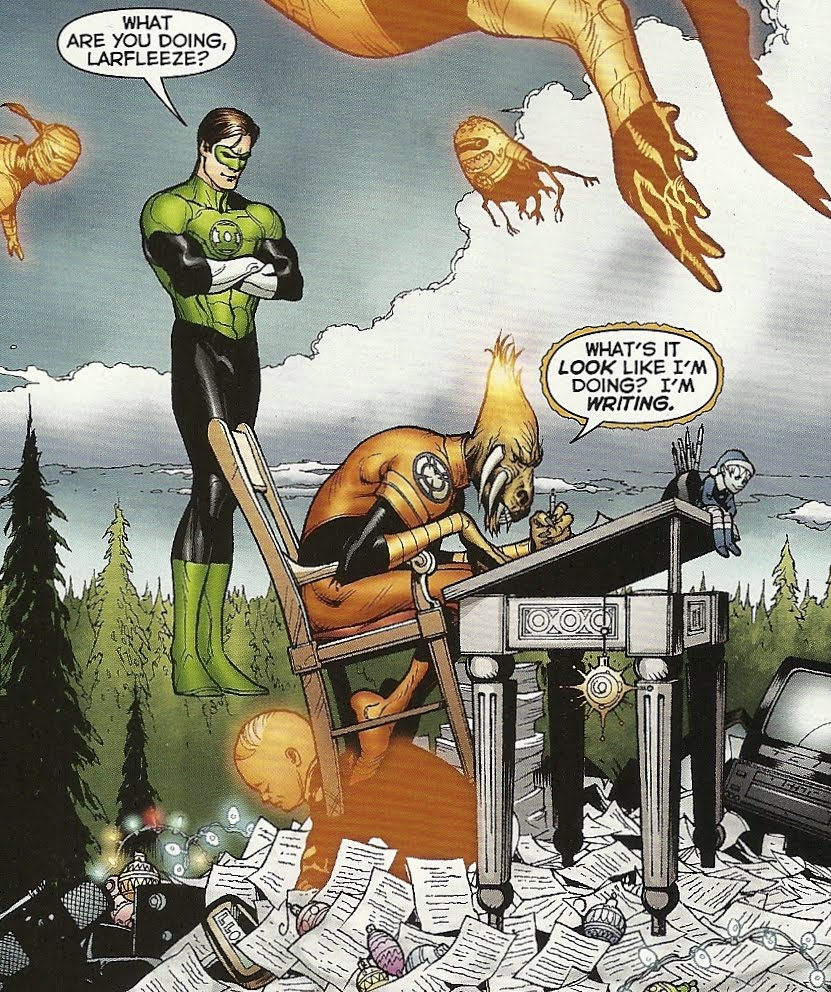 Green Lantern The Animated Series Orange Lantern