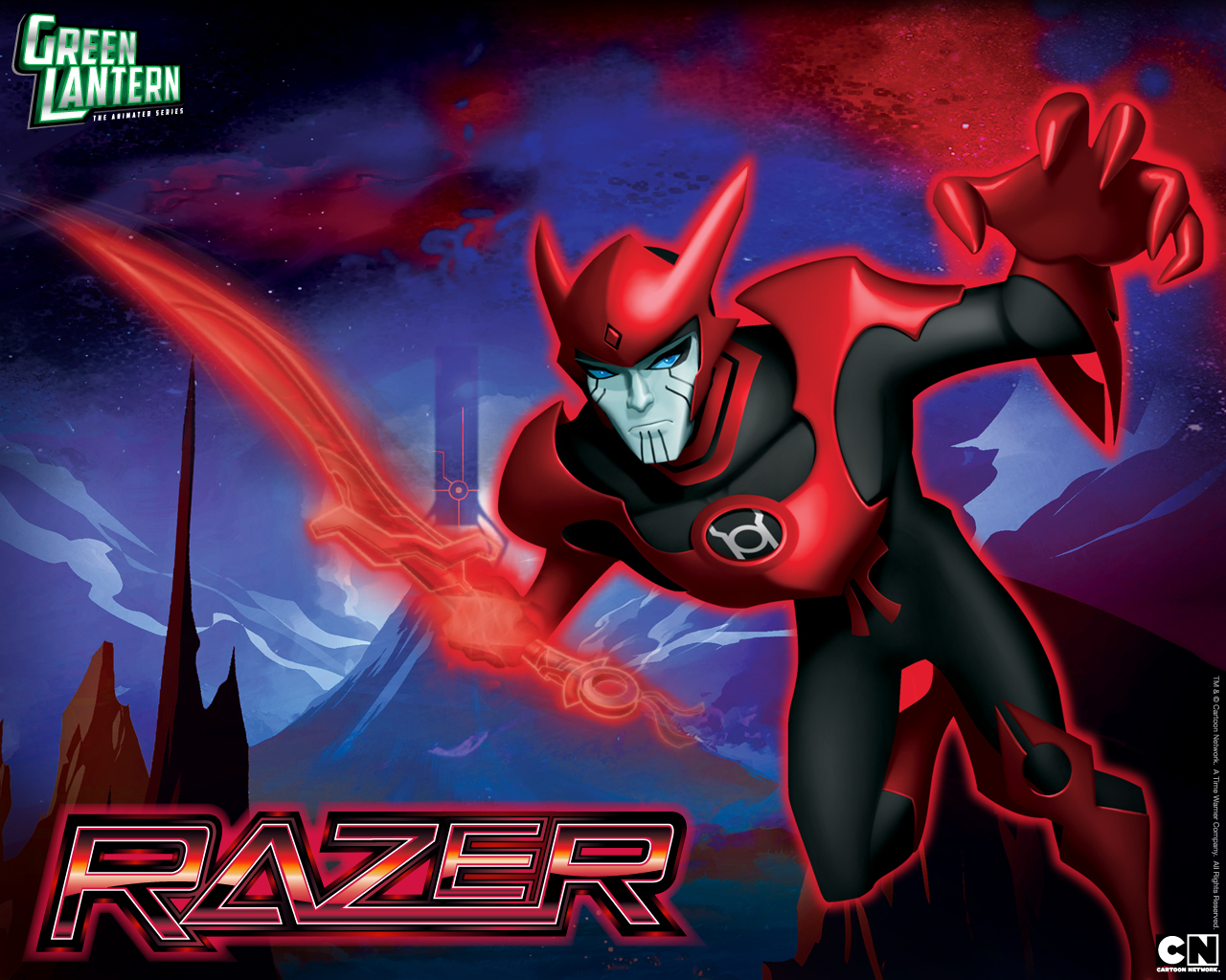 Green Lantern The Animated Series Razer