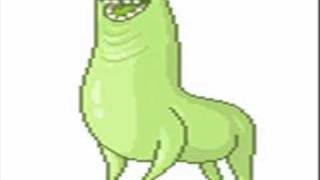 Green Llama Gif